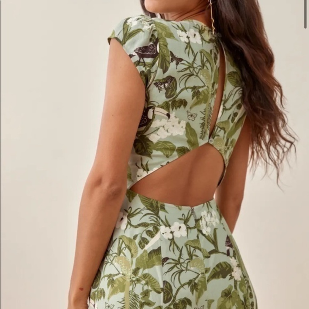 🌸NWOT Reformation Gavin Dress Tropical